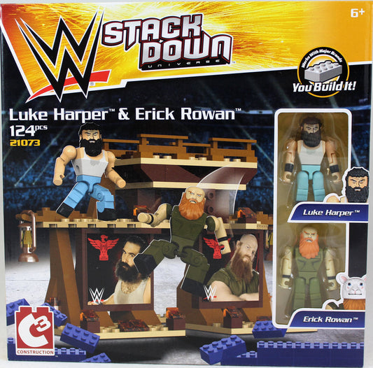 2015 WWE Bridge Direct StackDown Series 4 Luke Harper & Erick Rowan