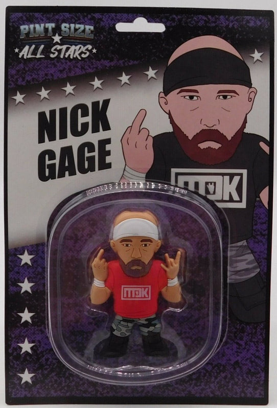 2021 Pro Wrestling Loot Pint Size All Stars Nick Gage [With Red MDK Shirt, May]