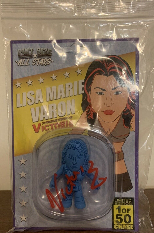 2021 Pro Wrestling Loot Pint Size All Stars Lisa Marie Vachon [January, Blue Chase]