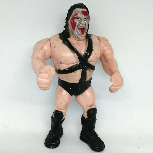 1991 Spanish Dollar Store Rubber WWF Hasbro Bootleg/Knockoff Demolition Ax [With Pale Skin]