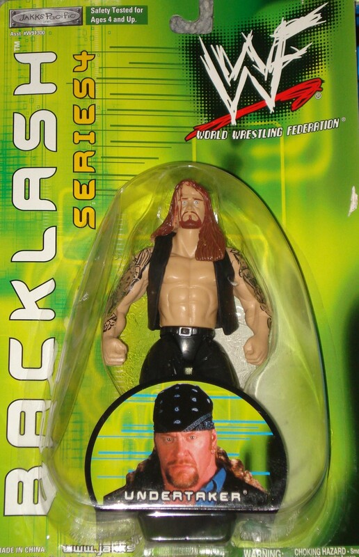 2001 WWF Jakks Pacific Backlash Series 4 Undertaker [Exclusive]