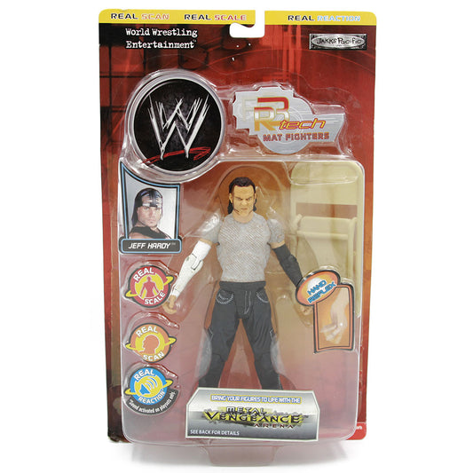 2002 WWE Jakks Pacific R-3 Tech Series 3 "Mat Fighters" Jeff Hardy