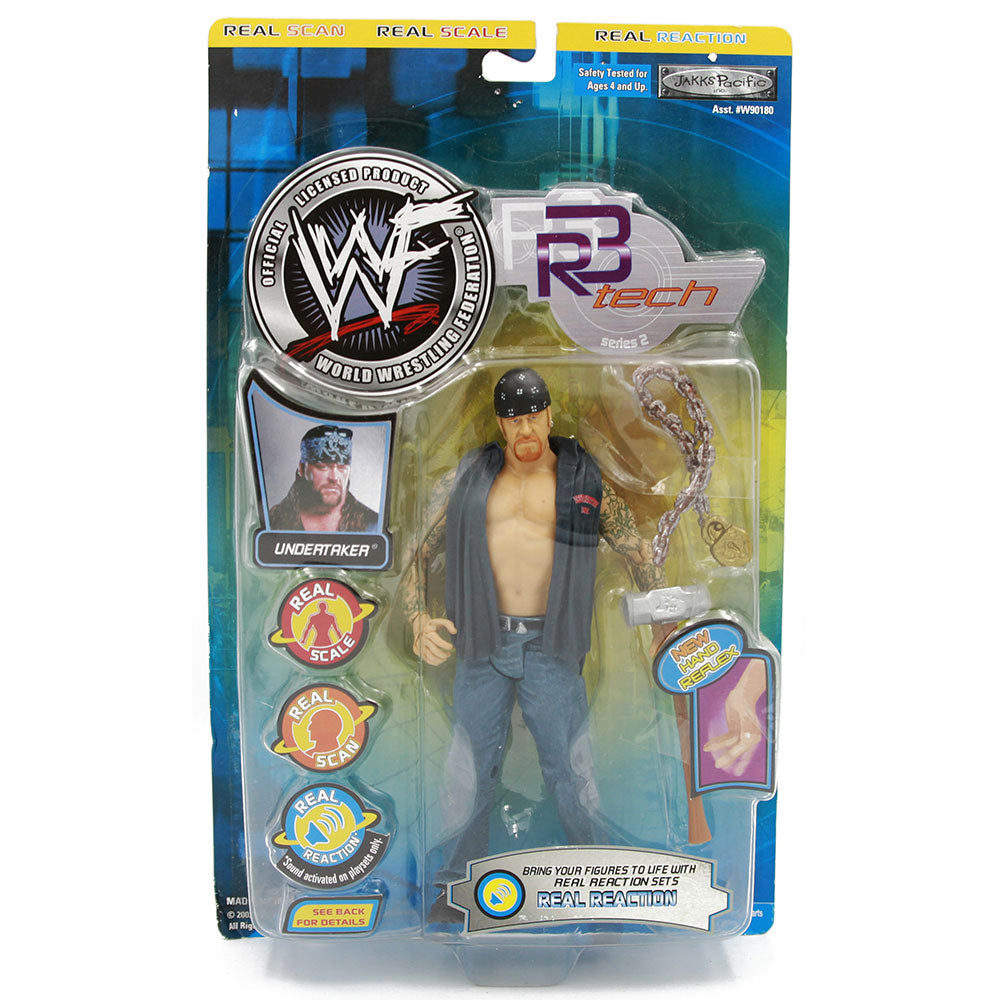 2002 WWF Jakks Pacific R-3 Tech Series 2 Undertaker