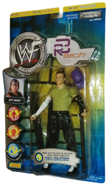 2002 WWF Jakks Pacific R-3 Tech Series 2 Jeff Hardy
