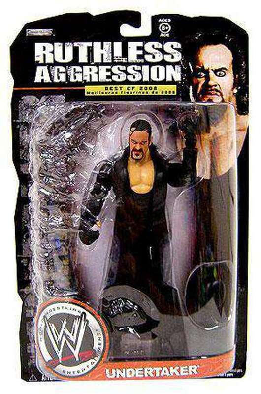 2008 WWE Jakks Pacific Ruthless Aggression Best of 2008 Undertaker