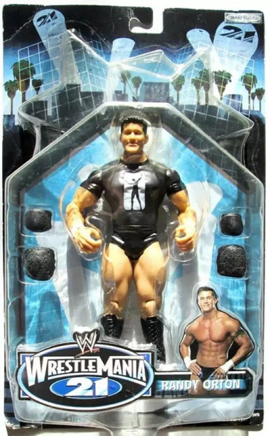 2005 WWE Jakks Pacific Ruthless Aggression WrestleMania 21 Series 3 Randy Orton