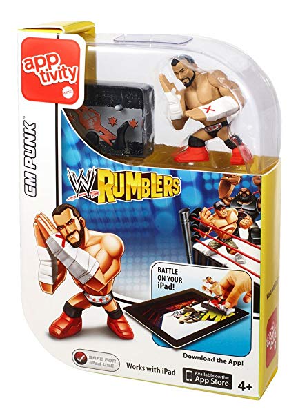 2012 WWE Mattel Rumblers Apptivity CM Punk
