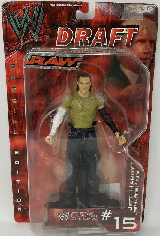 2002 WWE Jakks Pacific Raw Draft R-3 Tech Jeff Hardy