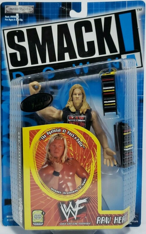 2000 WWF Jakks Pacific Titantron Live Raw Heat Series 2 Chris Jericho