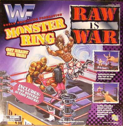 1997 WWF Jakks Pacific Raw is War Monster Ring [With WWF Referee]