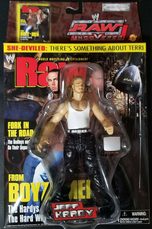 2003 WWE Jakks Pacific Titantron Live Raw Uncovered Jeff Hardy