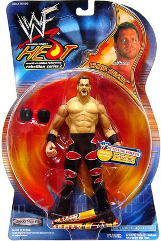 2001 WWF Jakks Pacific Titantron Live Rebellion Series 2 Chris Benoit