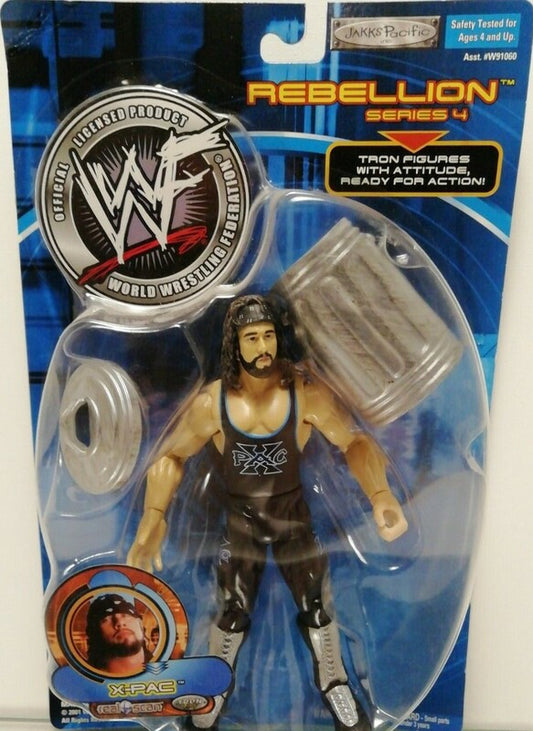 2001 WWF Jakks Pacific Titantron Live Rebellion Series 4 X-Pac