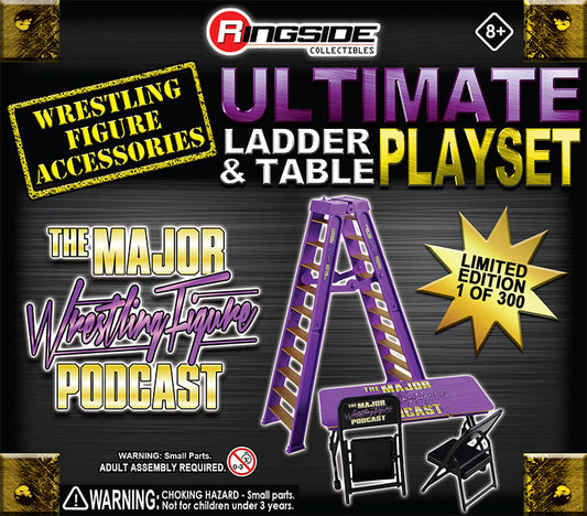 2020 Major Wrestling Figure Podcast Ultimate Ladder & Table Playset