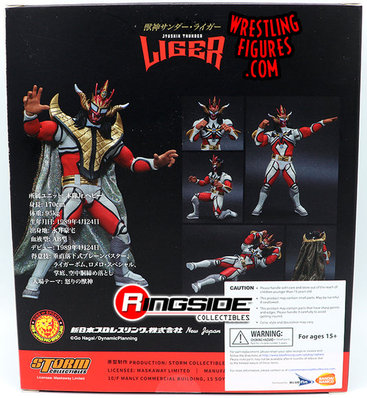 2020 NJPW Storm Collectibles Jyushin Thunder Liger ["Black & Gold" Edition, Exclusive]