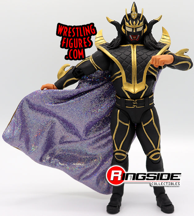 2020 NJPW Storm Collectibles Jyushin Thunder Liger ["Black & Gold" Edition, Exclusive]