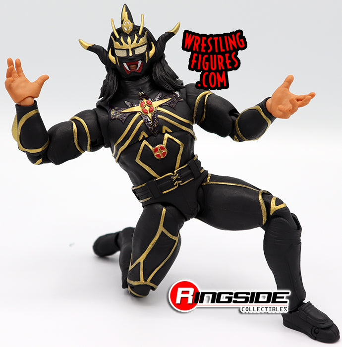 2020 NJPW Storm Collectibles Jyushin Thunder Liger ["Black & Gold" Edition, Exclusive]