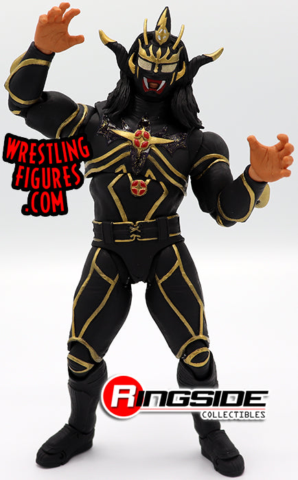 2020 NJPW Storm Collectibles Jyushin Thunder Liger ["Black & Gold" Edition, Exclusive]