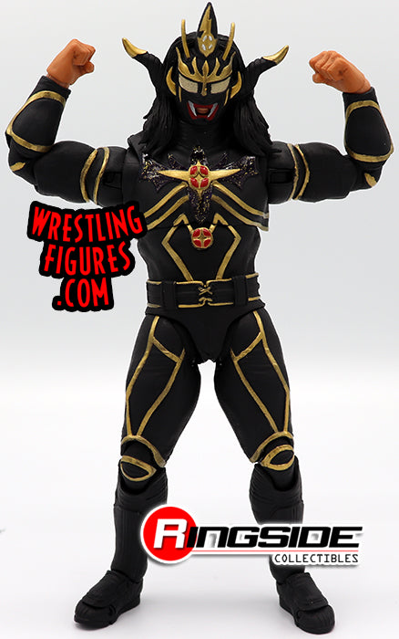 2020 NJPW Storm Collectibles Jyushin Thunder Liger ["Black & Gold" Edition, Exclusive]