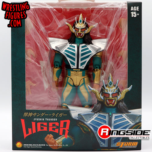 2021 NJPW Storm Collectibles Jyushin Thunder Liger ["Green" Edition, Exclusive]