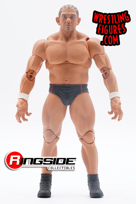 2023 NJPW Storm Collectibles Ringside Exclusive Minoru Suzuki [With Black Trunks]