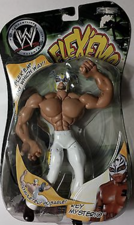 2006 WWE Jakks Pacific Flex 'Ems Series 11 Rey Mysterio