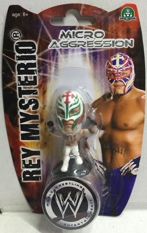 2006 WWE Jakks Pacific Micro Aggression Rey Mysterio