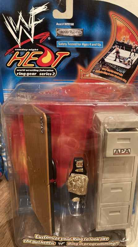 2001 WWF Jakks Pacific Ring Gear Series 2: Accessory Set #2