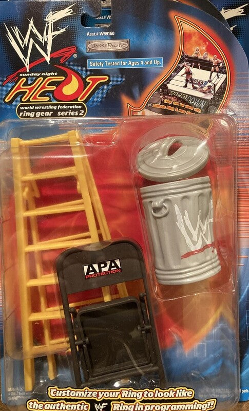2001 WWF Jakks Pacific Ring Gear Series 2: Accessory Set #3