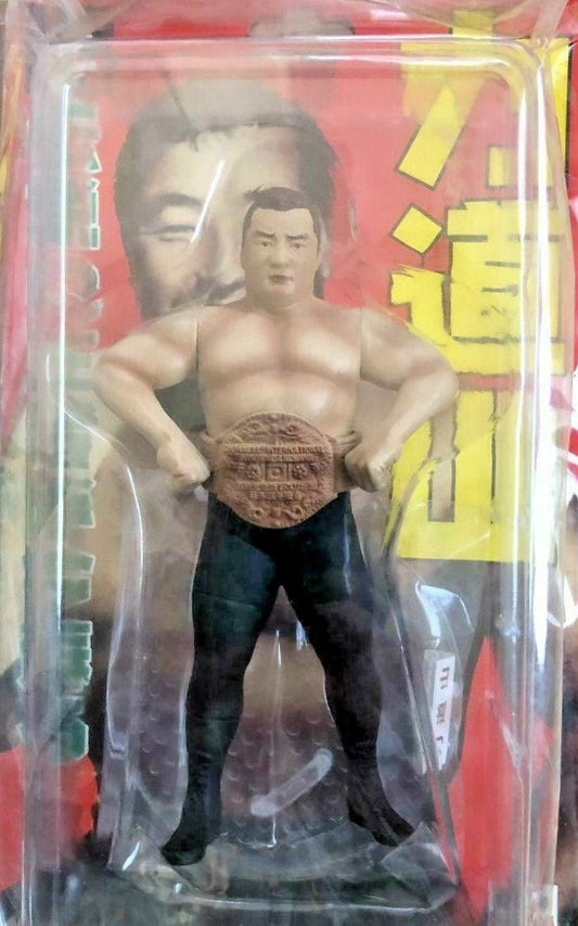 Mogura House Deluxe Rikidozan [Sepia Edition, In Intimidating Pose & With Large Championship]