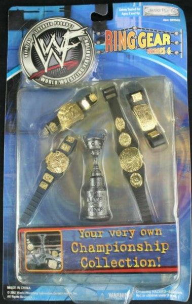 2002 WWF Jakks Pacific Ring Gear Series 6: Your Very Own Championship Collection!