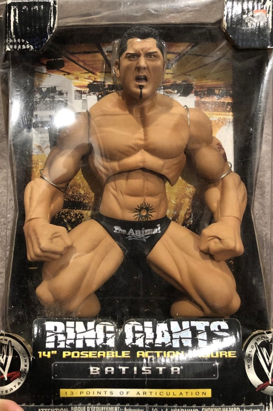 2007 WWE Jakks Pacific Ring Giants Series 10 Batista