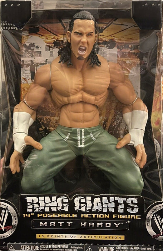 2007 WWE Jakks Pacific Ring Giants Series 11 Matt Hardy