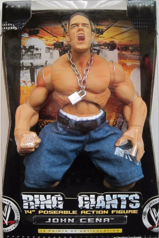 2005 WWE Jakks Pacific Ring Giants Series 1 John Cena