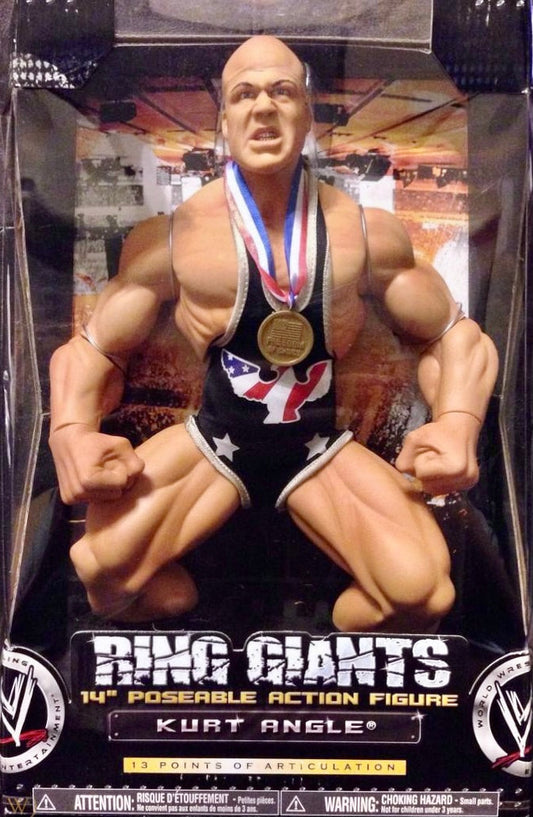 2006 WWE Jakks Pacific Ring Giants Series 6 Kurt Angle