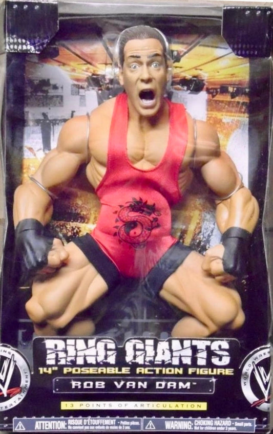 2006 WWE Jakks Pacific Ring Giants Series 7 Rob Van Dam