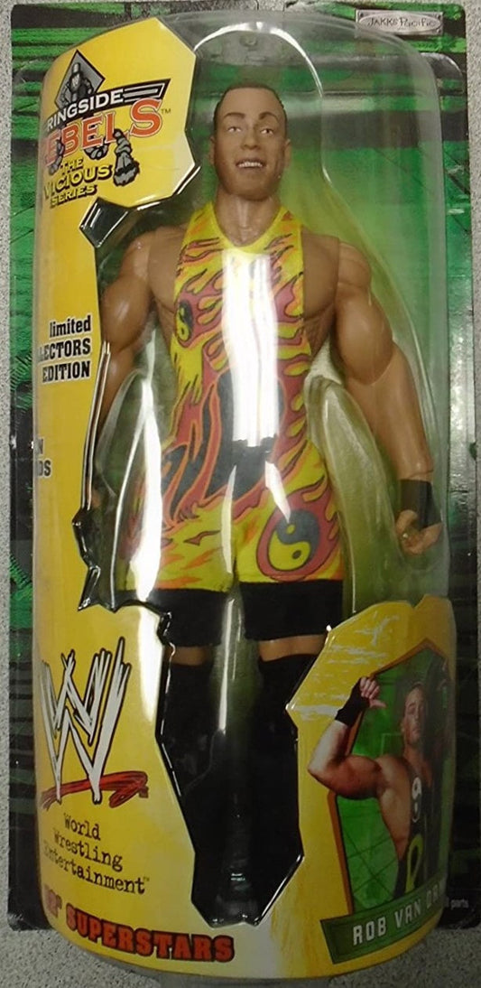 2002 WWE Jakks Pacific 12" Ringside Rebels Series 3 "The Vicious Series" Rob Van Dam