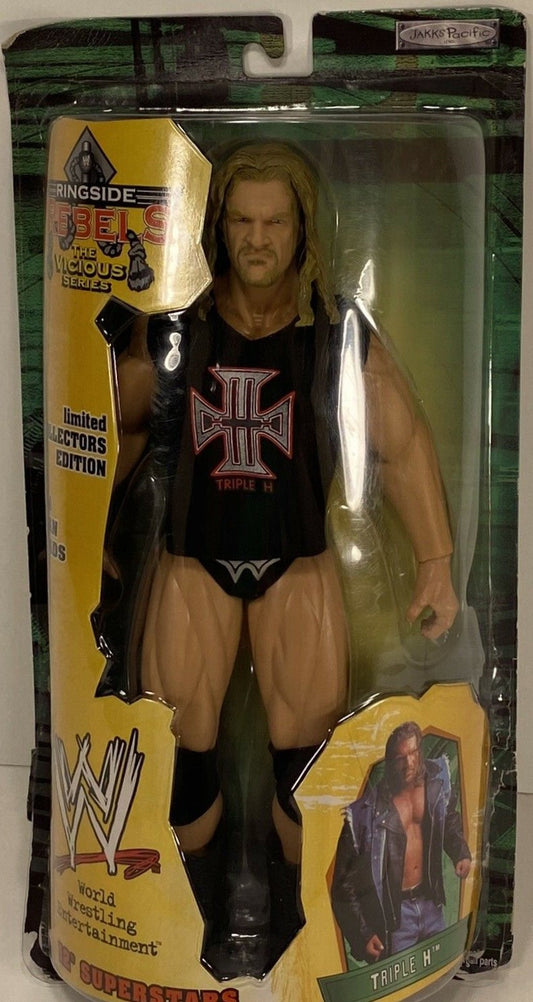 2002 WWE Jakks Pacific 12" Ringside Rebels Series 3 "The Vicious Series" Triple H