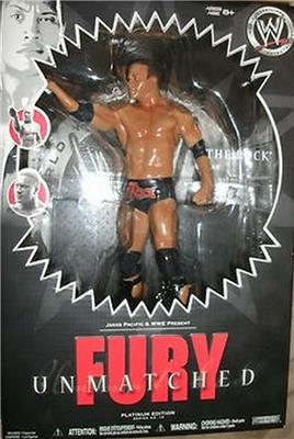 2008 WWE Jakks Pacific Unmatched Fury Series 16 The Rock