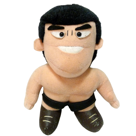 Roller Tron Wrestlefest Pro-Wrestling Plush Wrestlers Series 1 Antonio Inoki