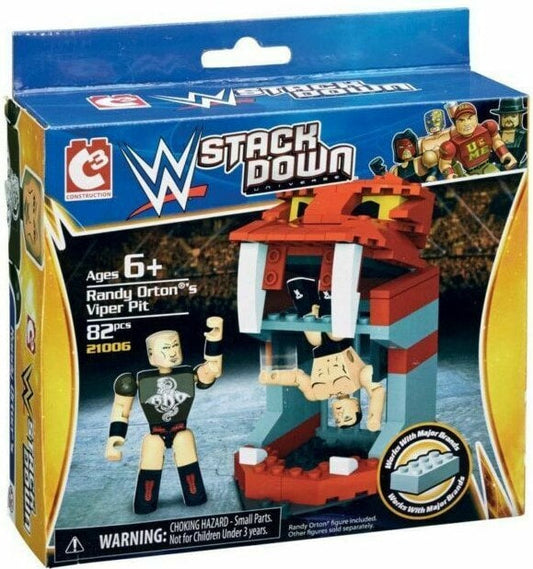 2014 WWE Bridge Direct StackDown Series 2 Randy Orton's Viper Pit