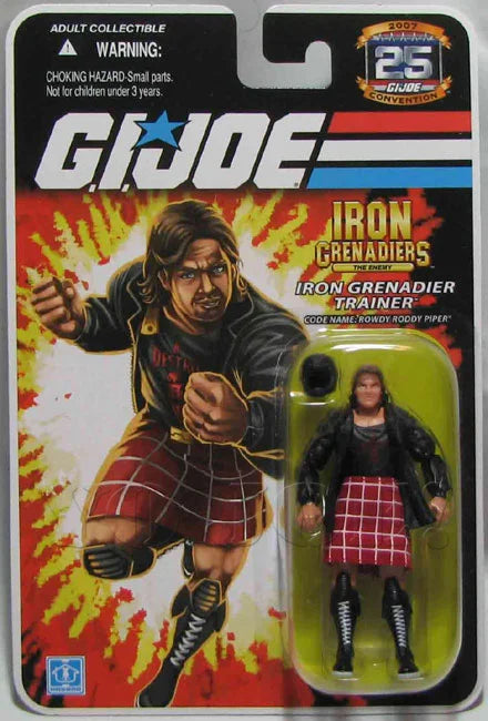 2007 Hasbro GI Joe Collectors' Convention Exclusive Rowdy Roddy Piper