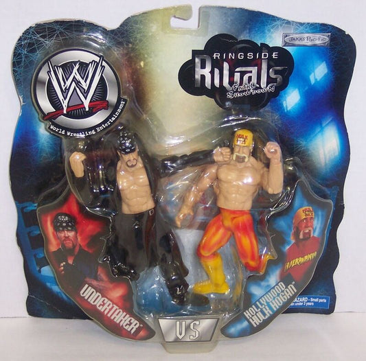 2003 WWE Jakks Pacific Titantron Live Ringside Rivals Series 5 "Fatal Showdown" Undertaker vs. Hollywood Hulk Hogan