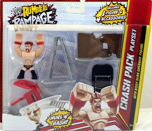 2013 WWE Mattel Rumblers Rampage Crash Pack Playset [With Sheamus]