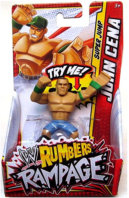 2013 WWE Mattel Rumblers Rampage John Cena [Super Jump]