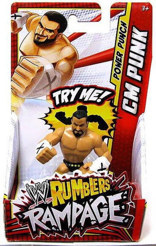 2013 WWE Mattel Rumblers Rampage CM Punk