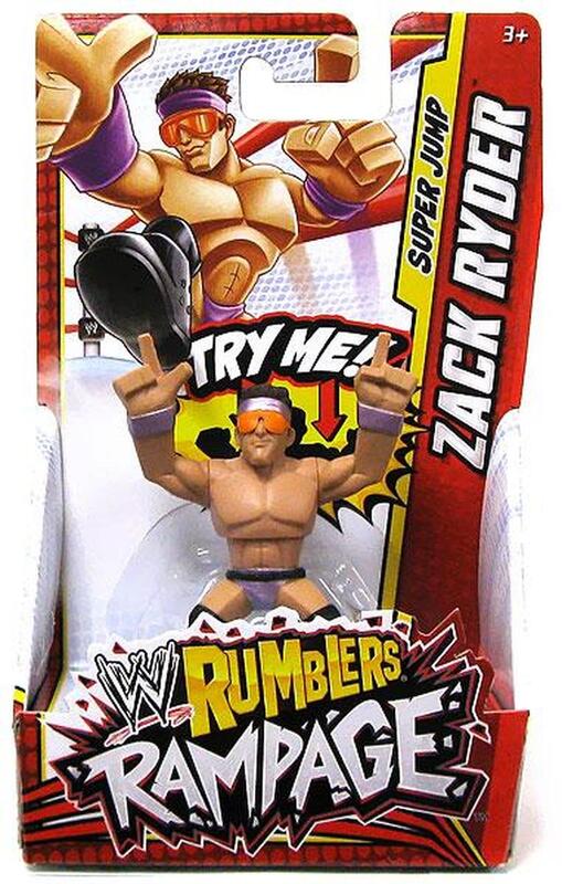 2013 WWE Mattel Rumblers Rampage Zack Ryder