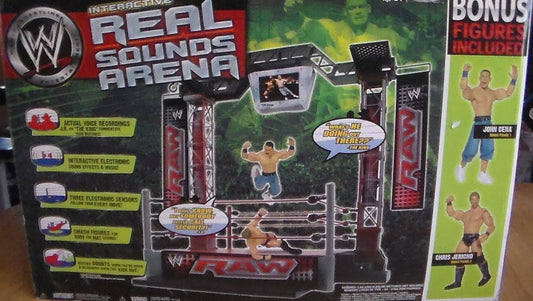 WWE Jakks Pacific Real Sounds Arena [With John Cena & Chris Jericho]