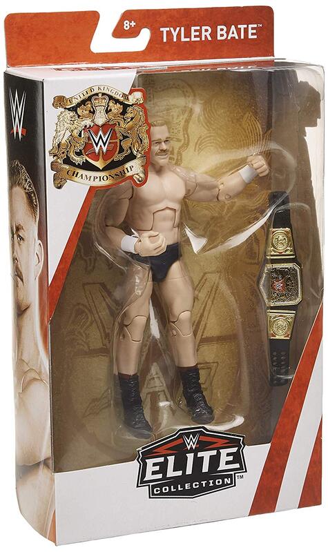 2018 WWE Mattel Elite Collection Ringside Exclusive "UK Champion" Tyler Bate