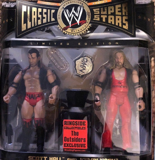 2007 WWE Jakks Pacific Classic Superstars The Outsiders: Scott Hall & Kevin Nash [Exclusive]